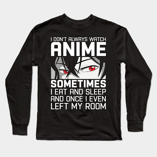 Anime Art For Men Women Teen Girls Long Sleeve T-Shirt by FamiStore